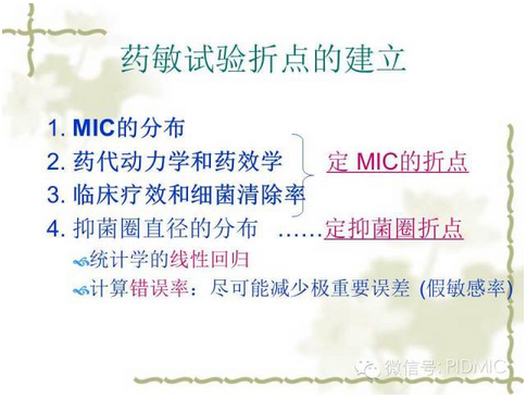 个体化治疗时代：依靠MICs，优化抗菌治疗