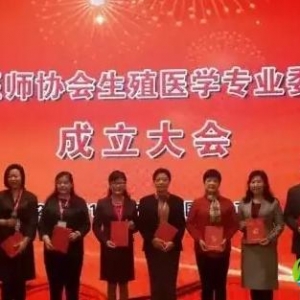 中国医师协会生殖医学专业委员会成立