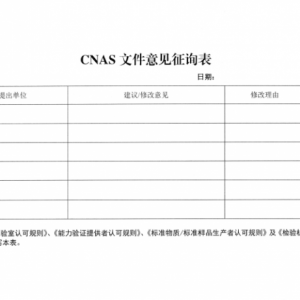CNAS认可证书有效期或调整为6年